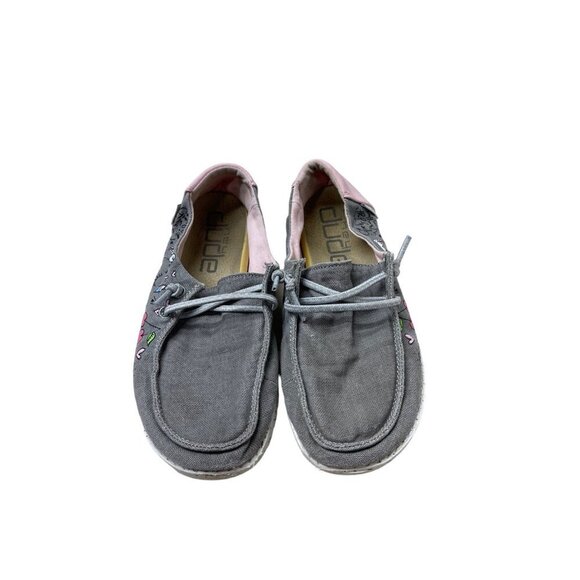 Hey Dude Girl's Wendy Youth Doodle Gray Youth 3 US - Picture 2 of 6